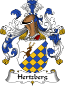 German Wappen Coat of Arms for Hertzberg