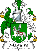 Irish Coat of Arms for MacGuire or Maguire