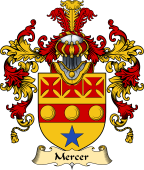 Scottish Family Coat of Arms (v.25) Mercer