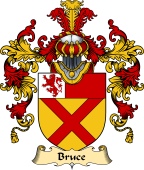 Scottish Family Coat of Arms (v.25) Bruce