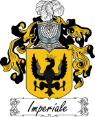 Araldica Italiana Coat of arms used by the Italian family Imperiale