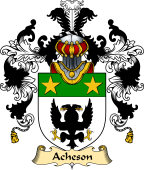 Scottish Family Coat of Arms (v.25) Acheson