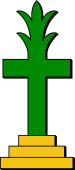 Cross, Calvary Double Triparted (Top)