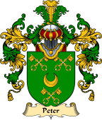 Scottish Family Coat of Arms (v.25) Peter