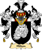 Irish Family Coat of Arms (v.25a) Hilton