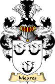 Irish Family Coat of Arms (v.23) for Meares or O