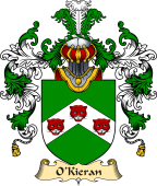 Irish Family Coat of Arms (v.25a) O