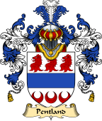 Scottish Family Coat of Arms (v.25) Pentland