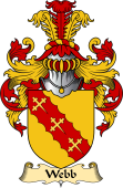 Irish Family Coat of Arms (v.23) for Webb