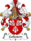 German Wappen Coat of Arms for Goldstein