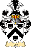 Irish Family Coat of Arms (v.23) for Lee