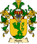 Scottish Family Coat of Arms (v.25) Hastie