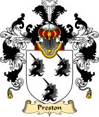 Scottish Family Coat of Arms (v.25) Preston