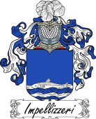 Araldica Italiana Coat of arms used by the Italian family Impellizzeri