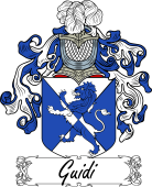 Araldica Italiana Coat of arms used by the Italian family Guidi