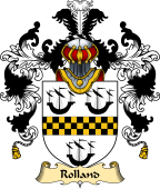 Scottish Family Coat of Arms (v.25) Rolland