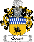 Araldica Italiana Coat of arms used by the Italian family Geremia