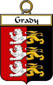 Irish Badge for Grady or O