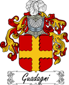 Araldica Italiana Coat of arms used by the Italian family Guadagni