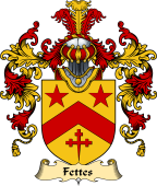 Scottish Family Coat of Arms (v.25) Fettes