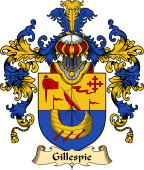 Scottish Family Coat of Arms (v.25) Gillespie