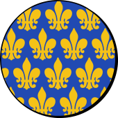 Roundel-Semee de Lis