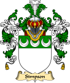 Scottish Family Coat of Arms (v.25) Simpson