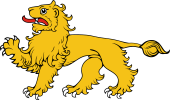 Lion Passant Tail Extended