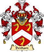 Scottish Family Coat of Arms (v.25) Denham