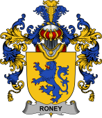 Irish Family Coat of Arms (v.25b) Roney or O