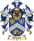 Scottish Family Coat of Arms (v.25) Stupart