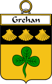 Irish Badge for Grehan or O