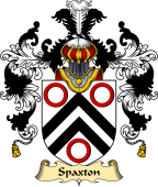 Scottish Family Coat of Arms (v.25) Spaxton or Spaxon