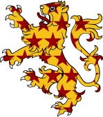 Lion Rampant Semee d