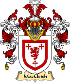 Scottish Family Coat of Arms (v.25) MacCleish