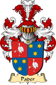 v.23 Coat of Family Arms from Germany for Pader