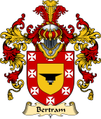 Scottish Family Coat of Arms (v.25) Bertram