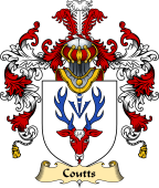 Scottish Family Coat of Arms (v.25) Coutts