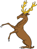 Stag Sejant Erect