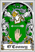 Irish Coat of Arms Bookplate for O