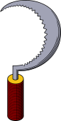 Sickle 3-Serrated