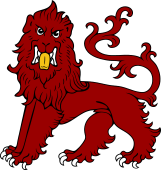 Lion Statant Guardant