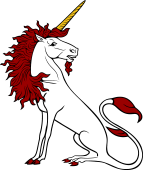 Unicorn Sejant Reguardant