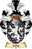 Irish Family Coat of Arms (v.23) for Long or Longe