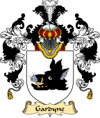 Scottish Family Coat of Arms (v.25) Gardyne or Garden