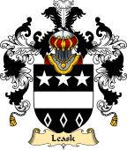 Scottish Family Coat of Arms (v.25) Leask