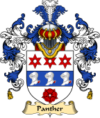 Scottish Family Coat of Arms (v.25) Panther