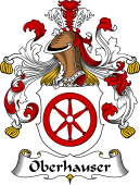 German Wappen Coat of Arms for Oberhauser