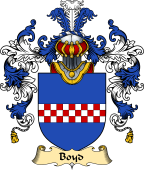 Scottish Family Coat of Arms (v.25) Boyd