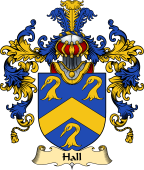 Scottish Family Coat of Arms (v.25) Hall